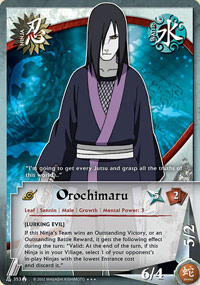 Orochimaru - N-353 - Super Rare - 1st Edition - Foil