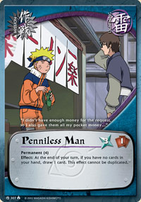 Penniless Man - M-307 - Common - 1st Edition