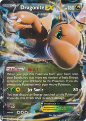 Dragonite EX - 74/111 - Holo Rare ex