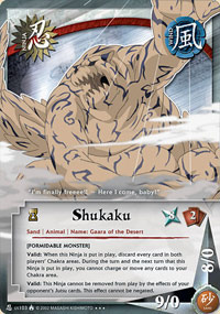 Shukaku - N-US103 - Super Rare - 1st Edition - Foil