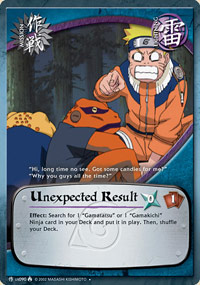 Unexpected Result - M-US090 - Uncommon - 1st Edition