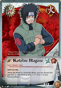 Kotetsu Hagane - N-143 - Common - 1st Edition