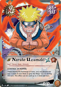 Naruto Uzumaki - Uncommon - N-136 - Uncommon - 1st Edition