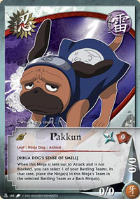 Pakkun - N-165 - Common - 1st Edition