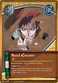 Sand Cocoon - J-138 - Common - 1st Edition