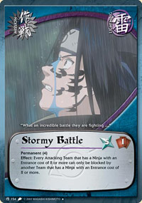 Stormy Battle - M-154 - Uncommon - 1st Edition