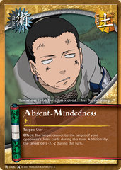 Absent-Mindedness - J-US063 - Uncommon - 1st Edition