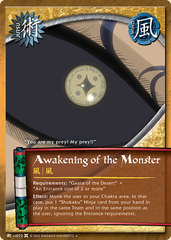 Awakening of the Monster - J-US072 - Uncommon - 1st Edition