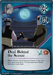 Deal Behind the Scenes - M-US080 - Uncommon - 1st Edition