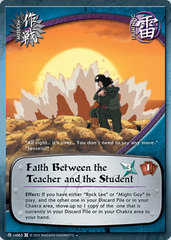 Faith Between the Teacher and the Student - M-US063 - Uncommon - 1st Edition