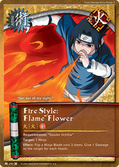 Fire Style: Flame Flower - J-297 - Rare - 1st Edition