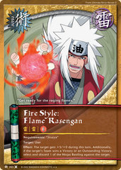 Fire Style: Flame Rasengan - J-303 - Rare - 1st Edition