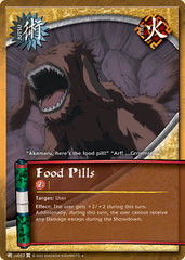 Food Pills - J-US057 - Uncommon - 1st Edition