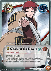 Gaara of the Desert - N-339 - Uncommon - 1st Edition