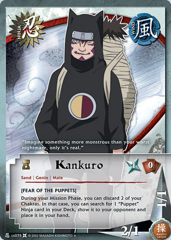 Kankuro - N-US075 - Uncommon - 1st Edition