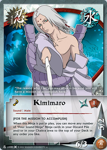 Kimimaro - N-US080 - Uncommon - 1st Edition