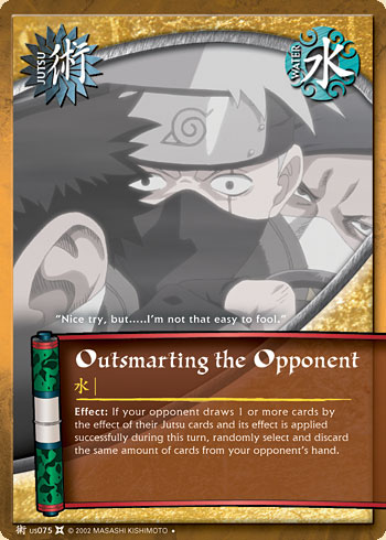 Outsmarting the Opponent - J-US075 - Uncommon - 1st Edition