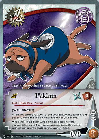 Pakkun - N-312 - Common - 1st Edition