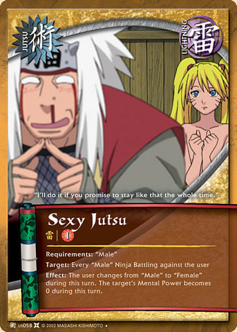 Sexy Jutsu - J-US058 - Common - 1st Edition