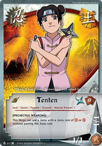 Tenten - N-114 - Uncommon - 1st Edition