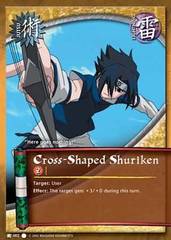 Cross-Shaped Shuriken - J-002 - Common - 1st Edition