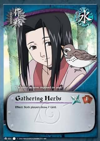 Gathering Herbs - M-031 - Rare - 1st Edition