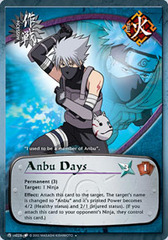 Anbu Days - M-US026 - Uncommon - 1st Edition