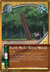Earth Style: Terra Shield - J-222 - Common - 1st Edition