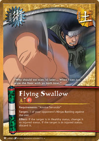 Flying Swallow - J-US041 - Uncommon - 1st Edition