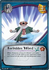 Forbidden Word - M-US035 - Common - 1st Edition