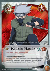 Kakashi Hatake - PR-009R - Uncommon - 1st Edition