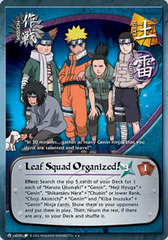 Leaf Squad Organized! - M-US030 - Rare - 1st Edition