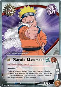 Naruto Uzumaki - N-235 - Common - 1st Edition