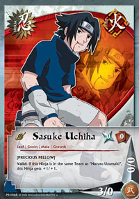 Sasuke Uchiha - PR-006R - Uncommon - 1st Edition
