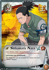 Shikamaru Nara - N-232 - Common - 1st Edition
