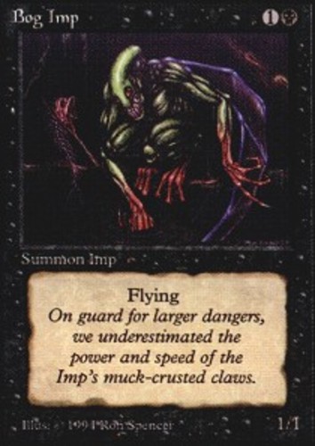 mtg imp cards Bog Imp ~ Near Mint The Dark MTG Magic UltimateMTG Black Card