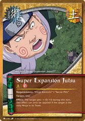 Super Expansion Jutsu - J-230 - Super Rare - 1st Edition - Foil