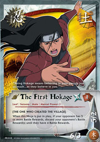 The First Hokage - PR-018 - Starter Deck