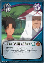 The Will of Fire - M-215 - Common - 1st Edition