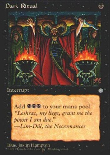 Dark Ritual ~ Near Mint Ice Age MTG Magic UltimateMTG Black Card
