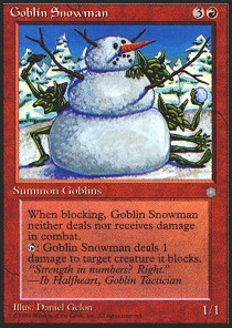 Goblin Snowman