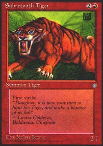 Sabretooth Tiger