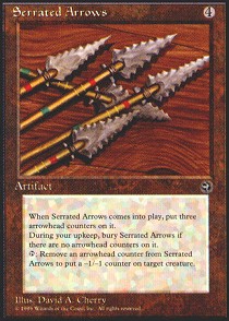 Serrated Arrows