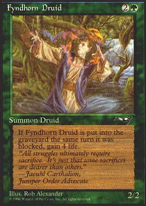 Fyndhorn Druid (Facing Left)