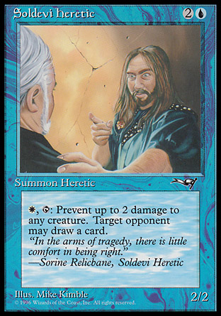 Soldevi Heretic (Blue Robe)