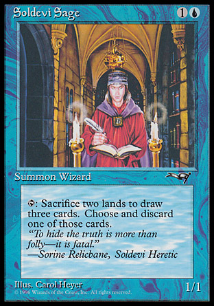 Soldevi Sage (Red Cloak)