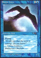 Storm Crow (Flying Right)