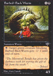 Barbed-Back Wurm