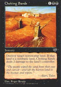 Choking Sands