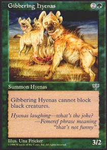 Gibbering Hyenas